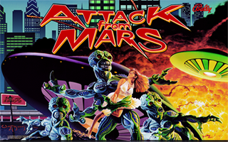 Attack From Mars VR (Bally - 1995) G5K