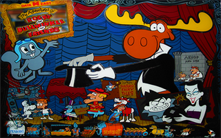 The Adventures of Rocky and Bullwinkle and Fiends (Data East 1993) 